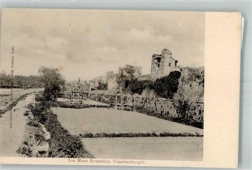 Konstantinopel Les Murs Byzantins