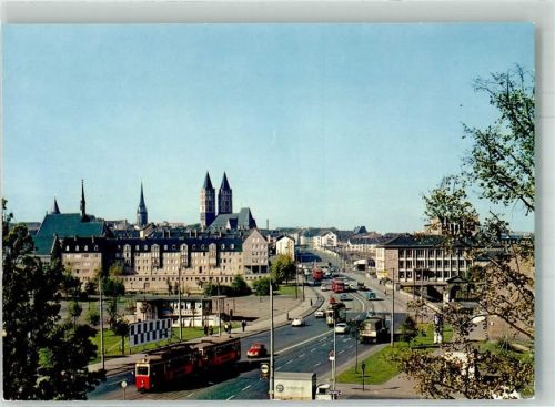 Kassel Kurt-Schumacher-Straße mit Martinskirche Fotograf Günther Becker
