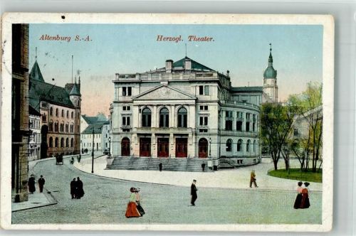 Altenburg 1913 Herzogl. Theater