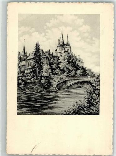 Durbuy 1958 Schloss