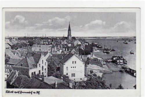 Emmerich mit Blick auf die Stadt ungelaufen Gute Erhaltung.