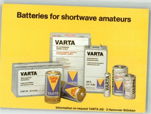 Hannover DK 4 RS Varta Batterien Varta AG
