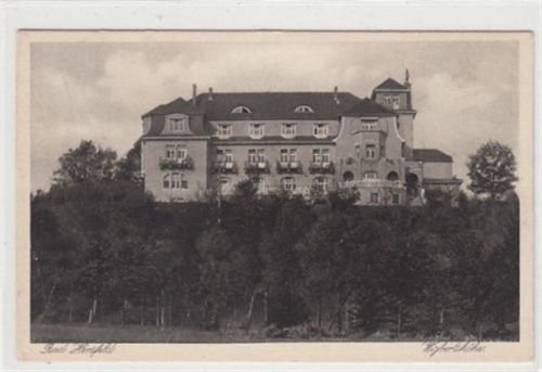 Bad Hersfeld Bad Hersfeld. Wigbertshöhe gelaufen, 1930. Leichter Stempeldurchdruck, kleiner Knick unten links, sonst gut erhalten
