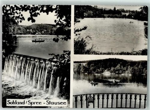 Sohland Stausee Ruderboot