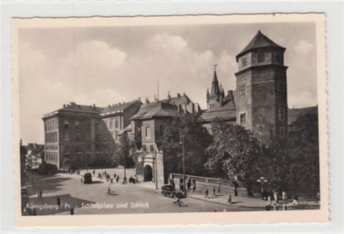 Königsberg Königsberg / Kaliningrad. Schloßplatz Schloß ungelaufen Top Erhaltung.