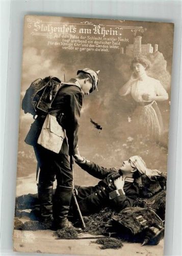 1913 Stolzenfels am Rhein R. u. K.L. 4767/3
