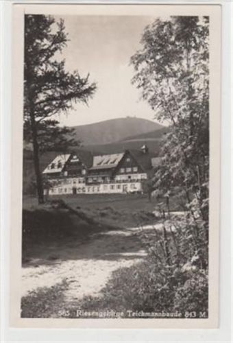 Teichmannbaude - Kreis Hirschberg / Jelenia Góra im Riesengebirge ungelaufen Gute Erhaltung.