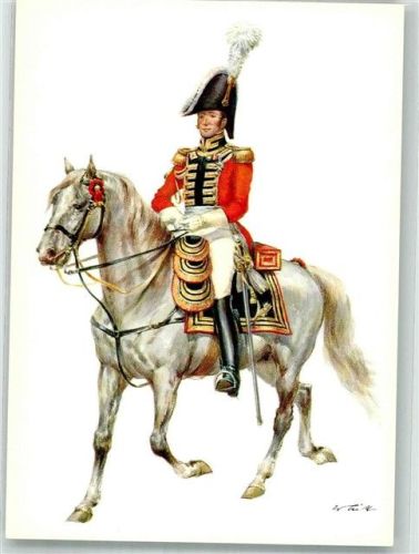 sign. Tritt W. Gendarmes du Roi Capitaine Lieutnant