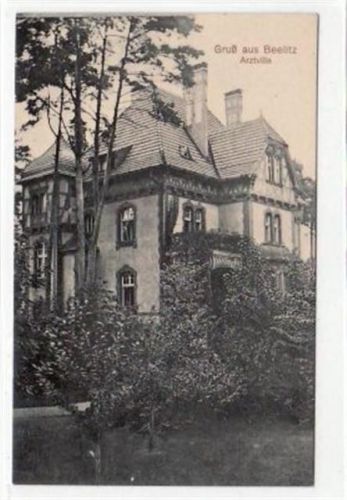 Gruß aus Beelitz mit Arztvilla ungelaufen Top Erhaltung.