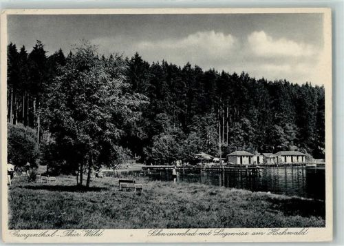 Georgenthal Schwimmbad mit Liegewiese am Hochwald