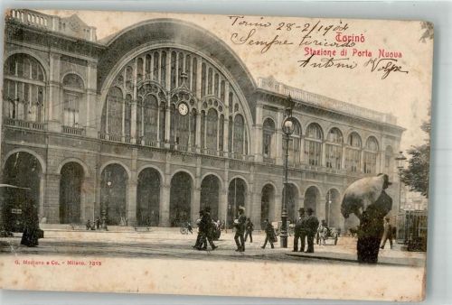 Torino 1902 Bahnhof