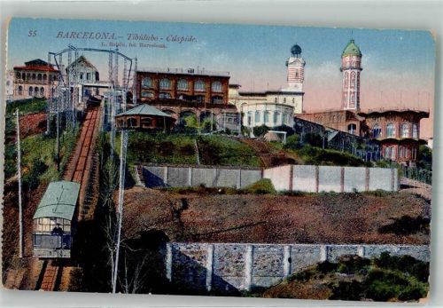 Barcelona Bergbahn Tibidabo Cuspide