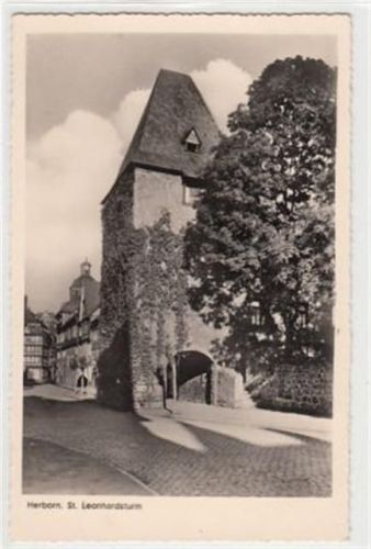 Herborn Herborn. St. Leonhardsturm ungelaufen Gute Erhaltung.