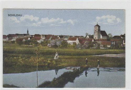 Schildau mit Gesamtansicht ungelaufen Gute Erhaltung.