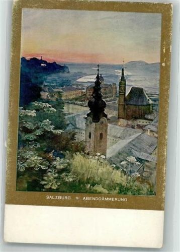 Salzburg Abenddämmerung