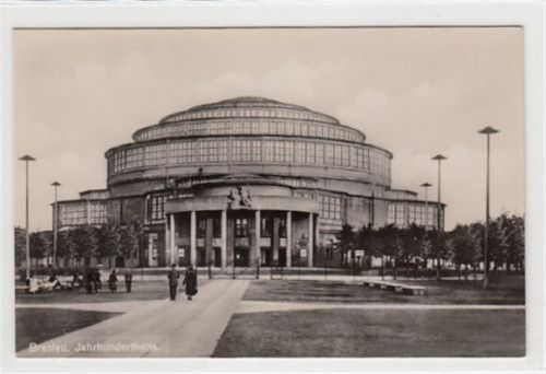 Breslau / Wroclaw. Jahrhunderthalle ungelaufen Gute Erhaltung.