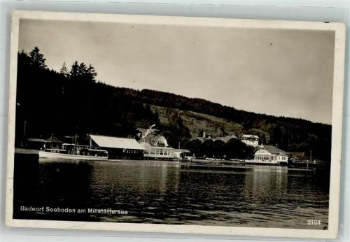 Seeboden 1932 Schwimmbad Milltstättersee