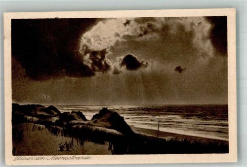 Wangerooge 1921 Dünen am Meeresstrand Verlag Julius Simonsen Nr. 19455