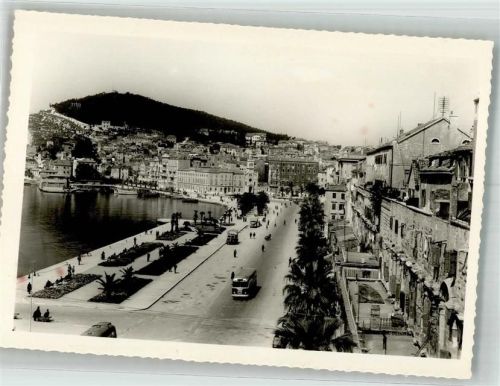 Split Omnibus Straße Hafen