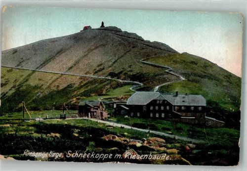 Schneekoppe 1923 Riesenbaude