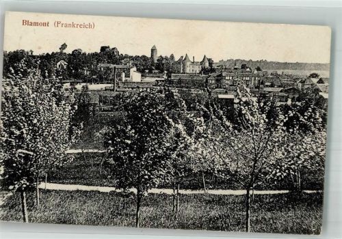 Blamont 1916 Feldpost WK I 19. Ers. Division
