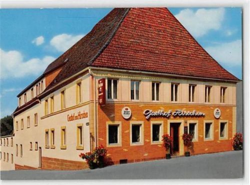 Markt Bibart. Gasthof Zum Hirschen ungelaufen Gute Erhaltung.