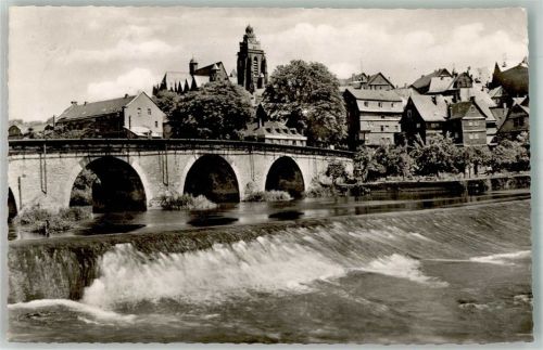 Wetzlar Alte Lahnbrücke mit Dom