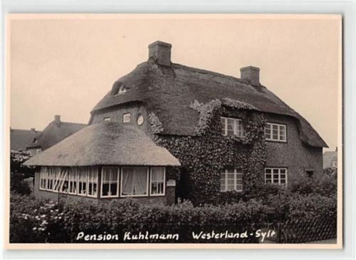 Westerland Westerland auf Sylt. Pension Kuhlmann ungelaufen Gute Erhaltung.