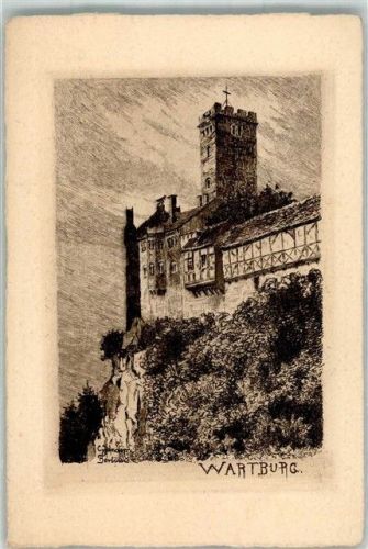 Eisenach sign. Jander Carl Wartburg