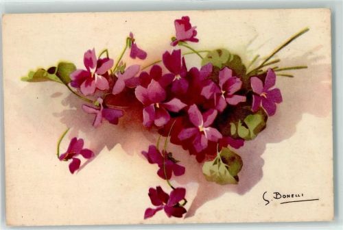 Veilchen Blumen AK