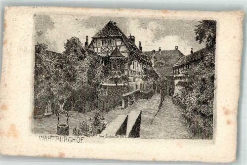 Eisenach 1921 Wartburger Hof Verlag Carl Jander