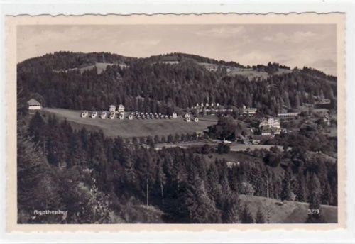 Hirt bei Friesach mit Kuranstalt Agathenhof gelaufen, mit Marke und Stempel, Datum nicht lesbar. Gute Erhaltung.