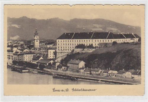 sw Linz an der Donau. Schlosskaserne. Ungelaufen. Gute Erhaltung.
