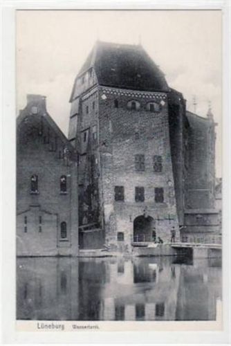 Lüneburg Lüneburg mit Wasserturm ungelaufen Top Erhaltung.