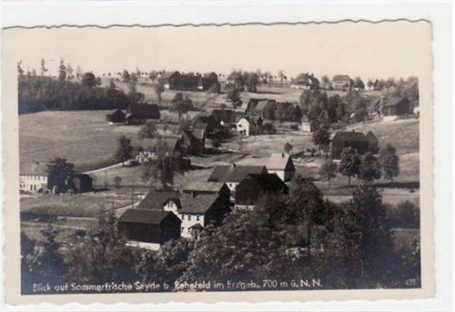 Seyde bei Rehefeld i. Erzgeb. gelaufen von 1942. Gute Erhaltung.
