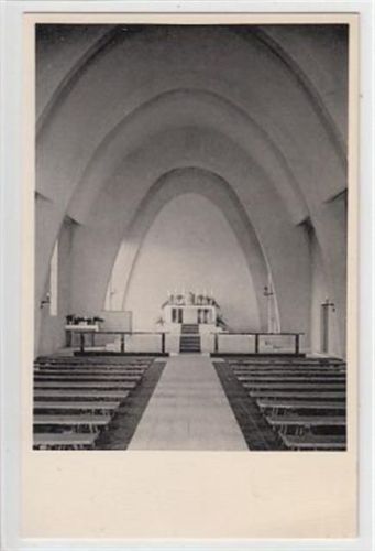 Großen-Buseck. Innenansicht der katholischen Kirche ungelaufen Gute Erhaltung.