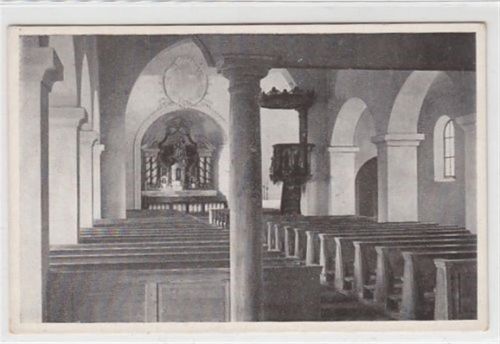 Töging am Inn. Innenansicht der Pfarrkirche ungelaufen Gute Erhaltung.