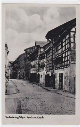 Spritzenstraße in Insterburg / Tschernjachowsk ungelaufen Gute Erhaltung.