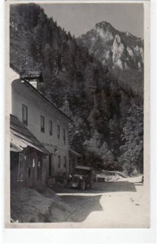 Gasthaus Brodjäger an der Tauernstraße ungelaufen Leicht fleckig, sonst gut erhalten