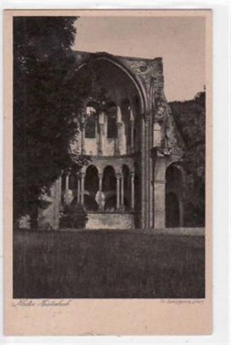 Kloster Heisterbach mit Teilansicht gelaufen von 1929. Gute Erhaltung.