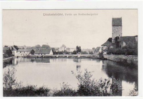 Dinkelsbühl Partie am Rothenburgertor ungelaufen Gute Erhaltung.