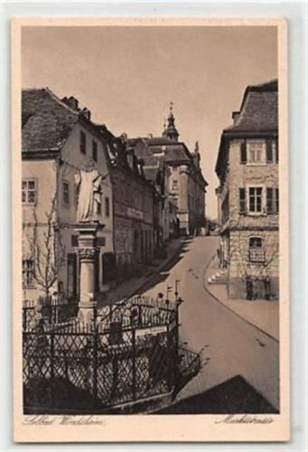 Windsheim. Marktstrasse ungelaufen Gute Erhaltung.