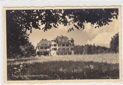 Tutzing. Heim am Starnberger See gelaufen als Feldpost am 04.08.1941. Sehr gute Erhaltung.