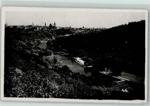 Znojmo Znaim - Thaya Brücke Nikolas-Kirche
