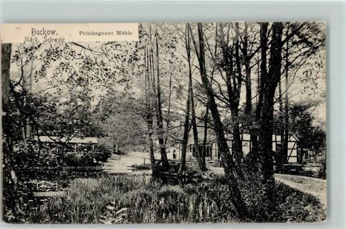 Buckow 1906 Pritzhagener Mühle
