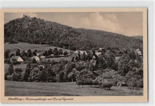 Saalberg - Kreis Hirschberg / Jelenia Góra im Riesengebirge mit Burg Kynast ungelaufen Gute Erhaltung.