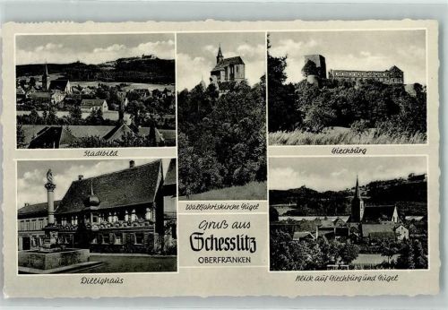 Scheßlitz Wallfahrtskirche Gügel Dillighaus Giechburg
