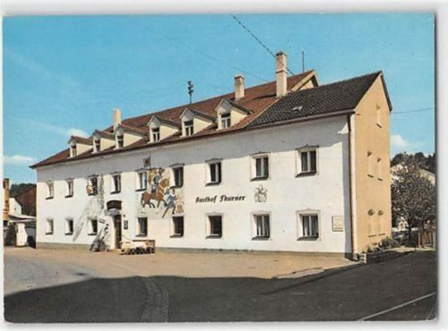 Breitenbrunn. Partie am Gasthof und Pension Thurner ungelaufen kleiner Knick unten rechts, sonst gut erhalten