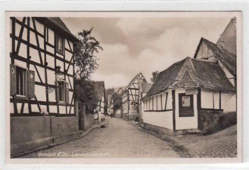 Rhöndorf am Rhein. Loewenburgerstraße ungelaufen Gute Erhaltung.