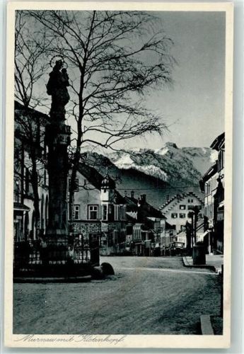 Murnau Mariensäule Winter